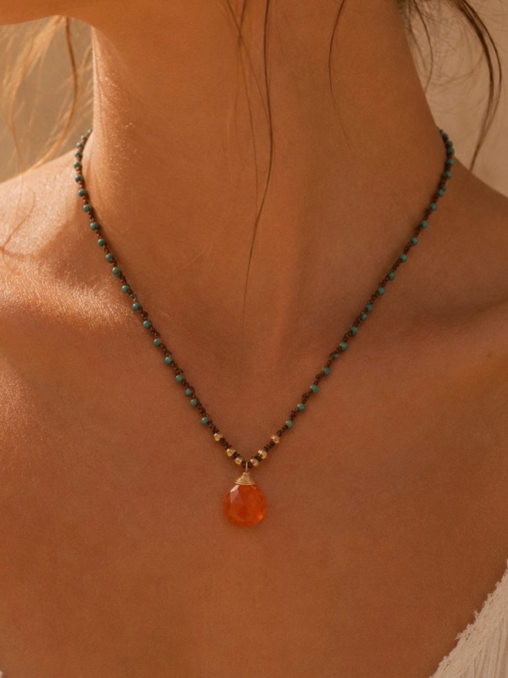 Czech Silk Carnelian Nexkalxe